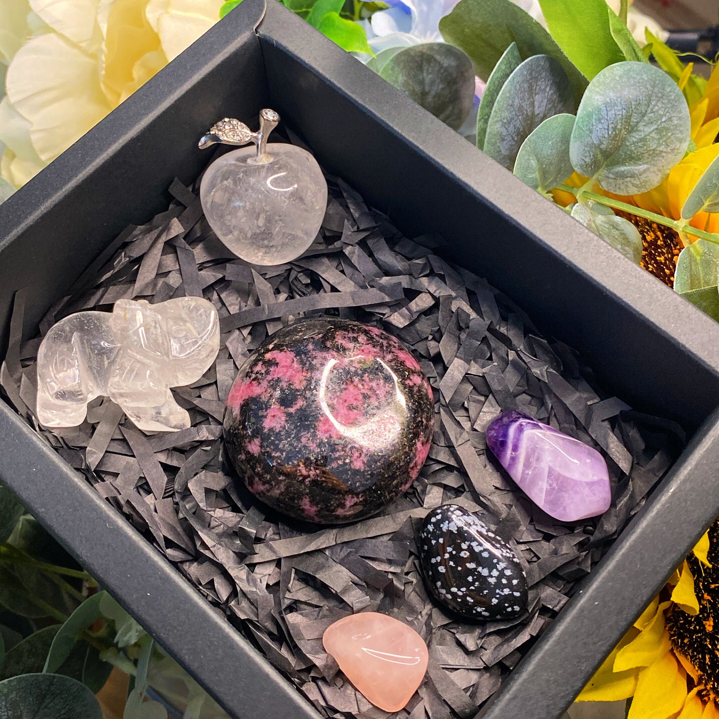 Natural Crystal Gift Box Pretty Vibes