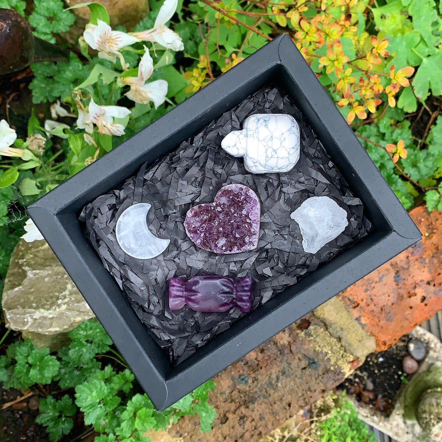 Purple Clouds Crystal Gift Box