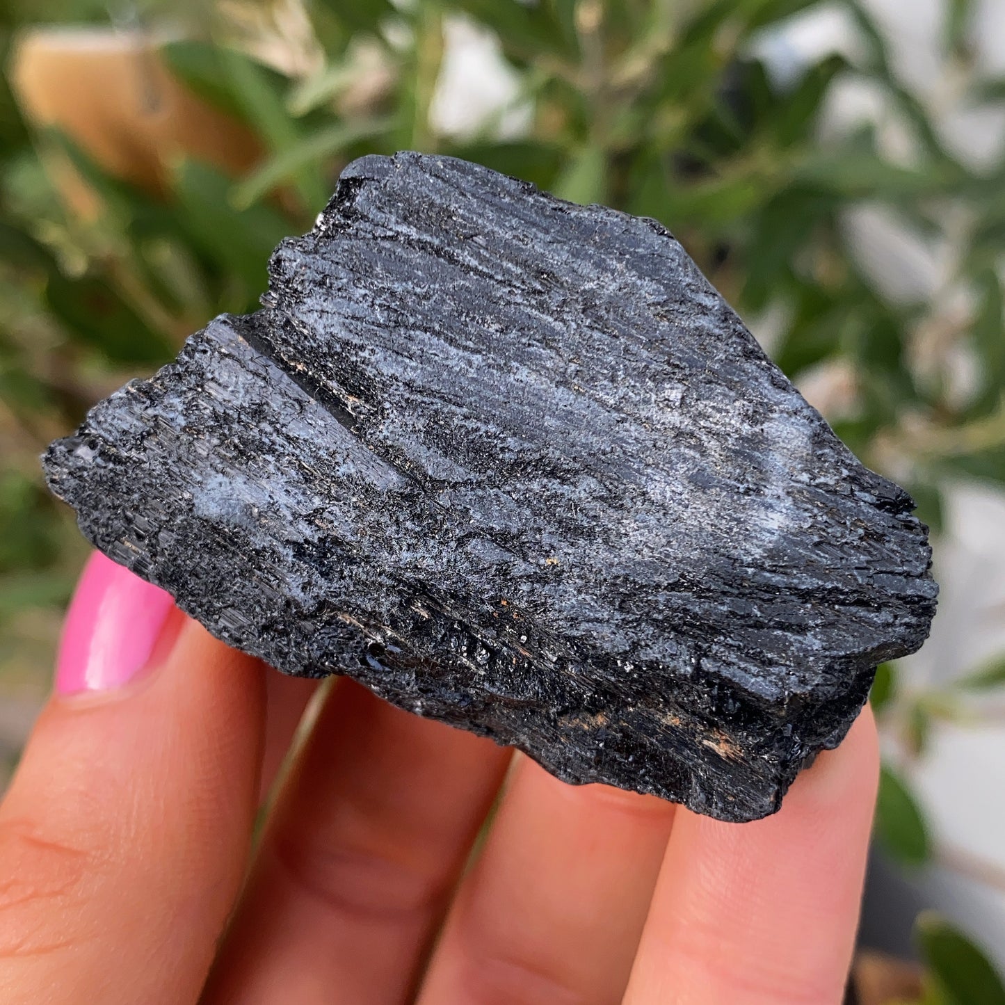 Black Tourmaline Rough Crystal