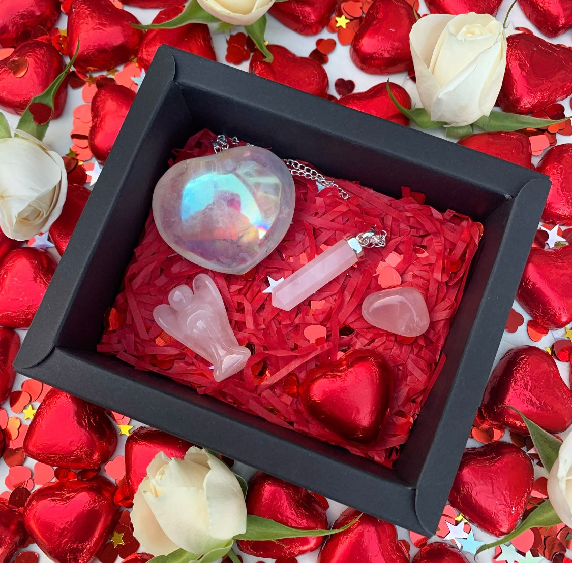 Valentines Day Crystal Box Set