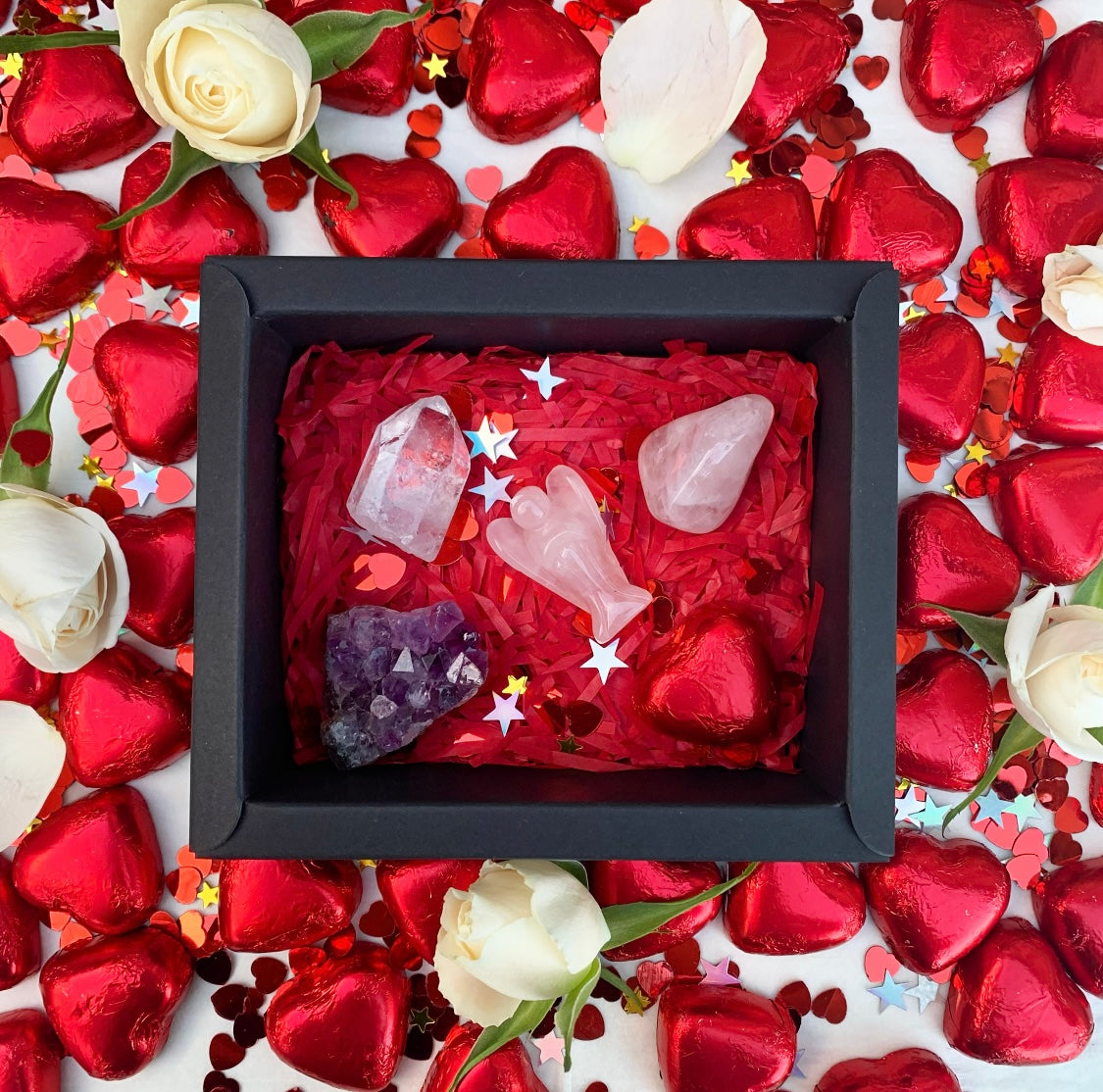 Valentines Day Crystal Gift Box Set