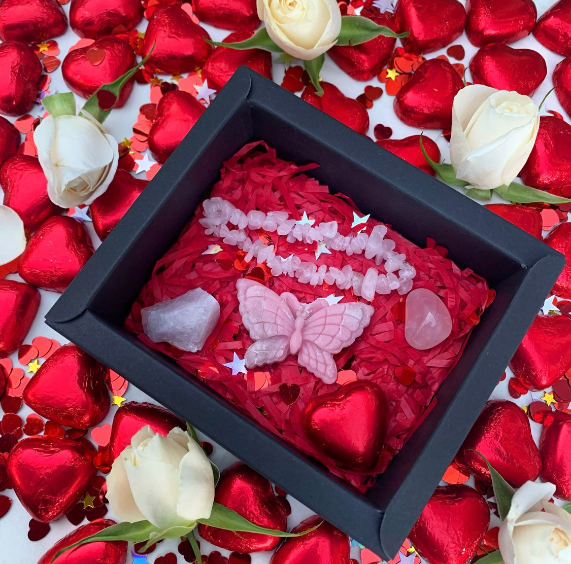 Valentines Day Crystal Gift Box