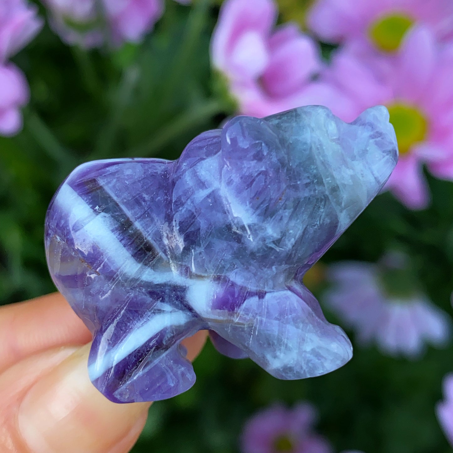 Baby Bear Crystal Carving