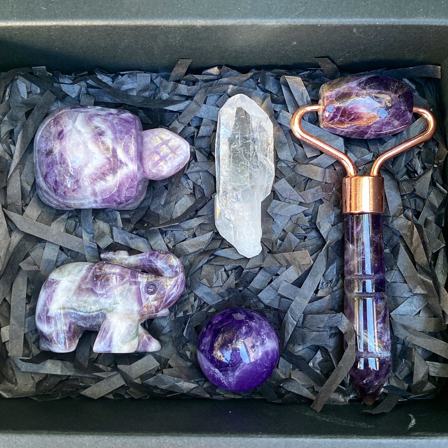 Amethyst Calming Crystal Box