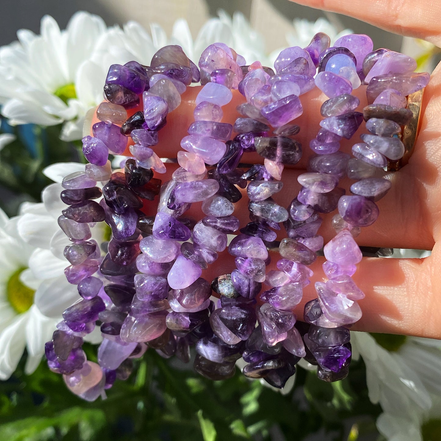 Amethyst Crystal Bracelet