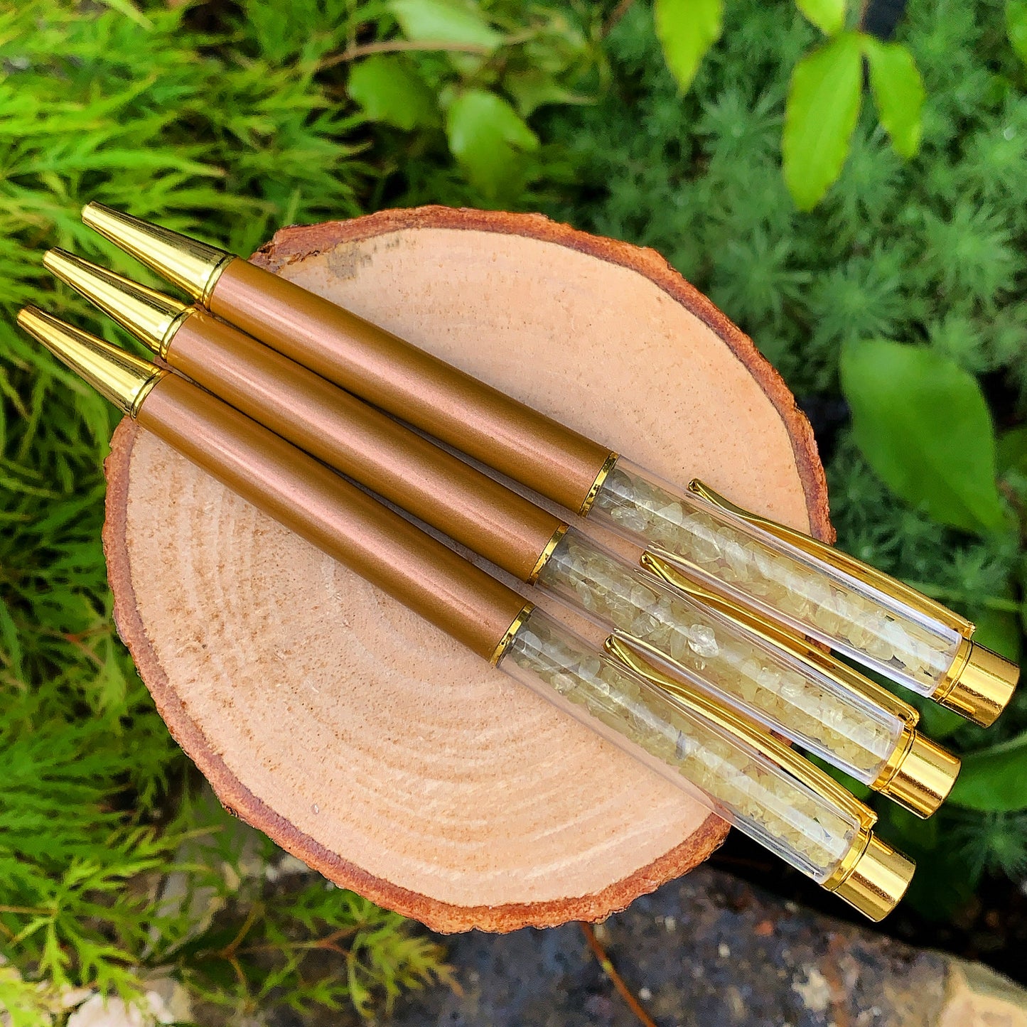 Citrine Crystal Writing Pen