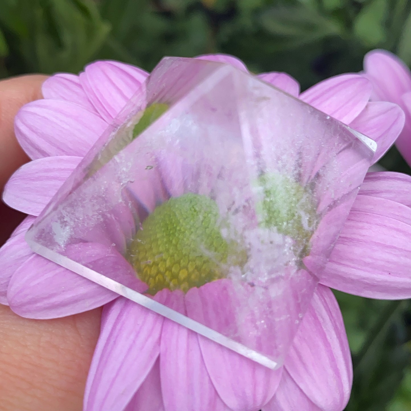 Clear Quartz Crystal Pyramid