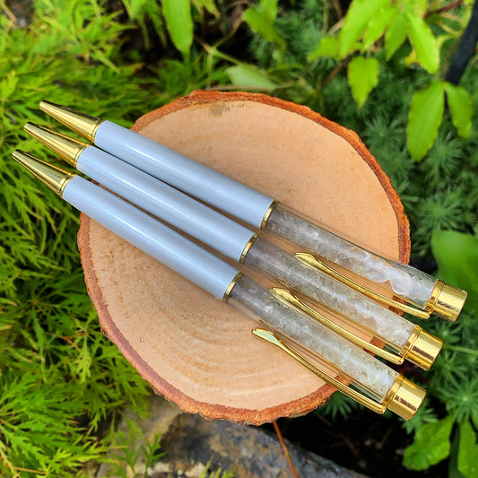 Clear Quartz Crystal Writing Pen
