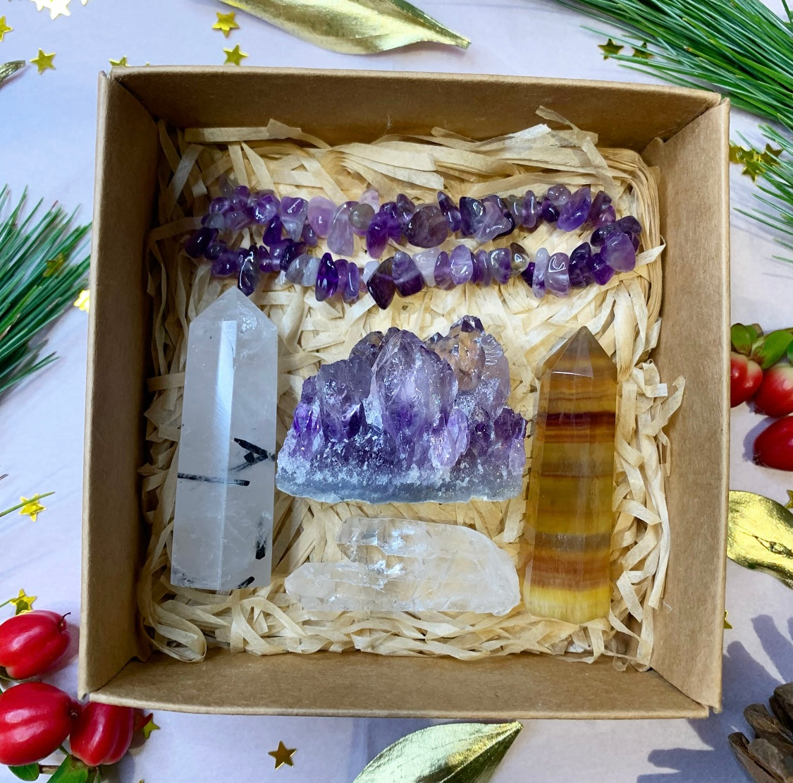 Trio Points Crystal Gift Box Set