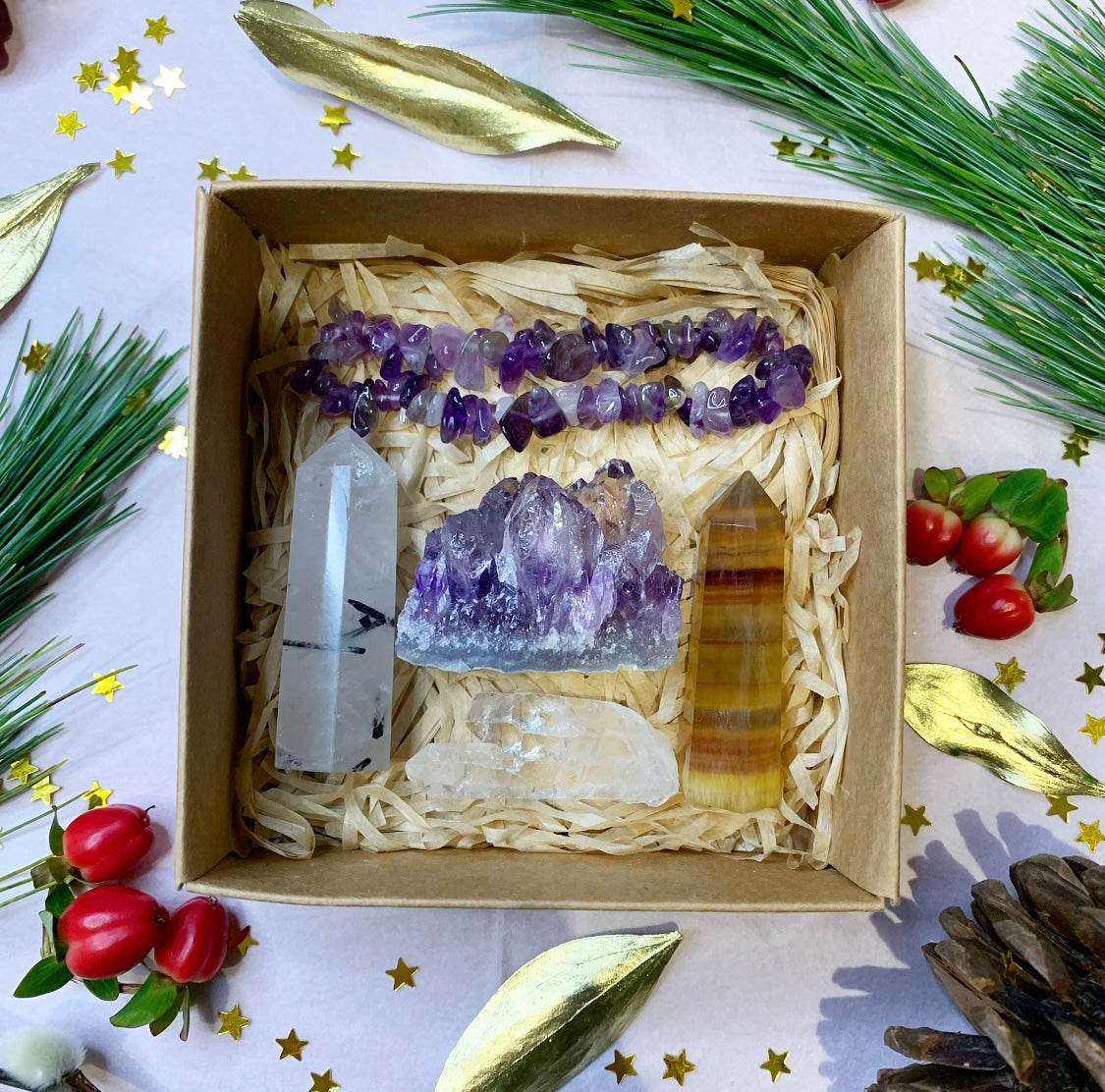 Trio Points Crystal Gift Box Set