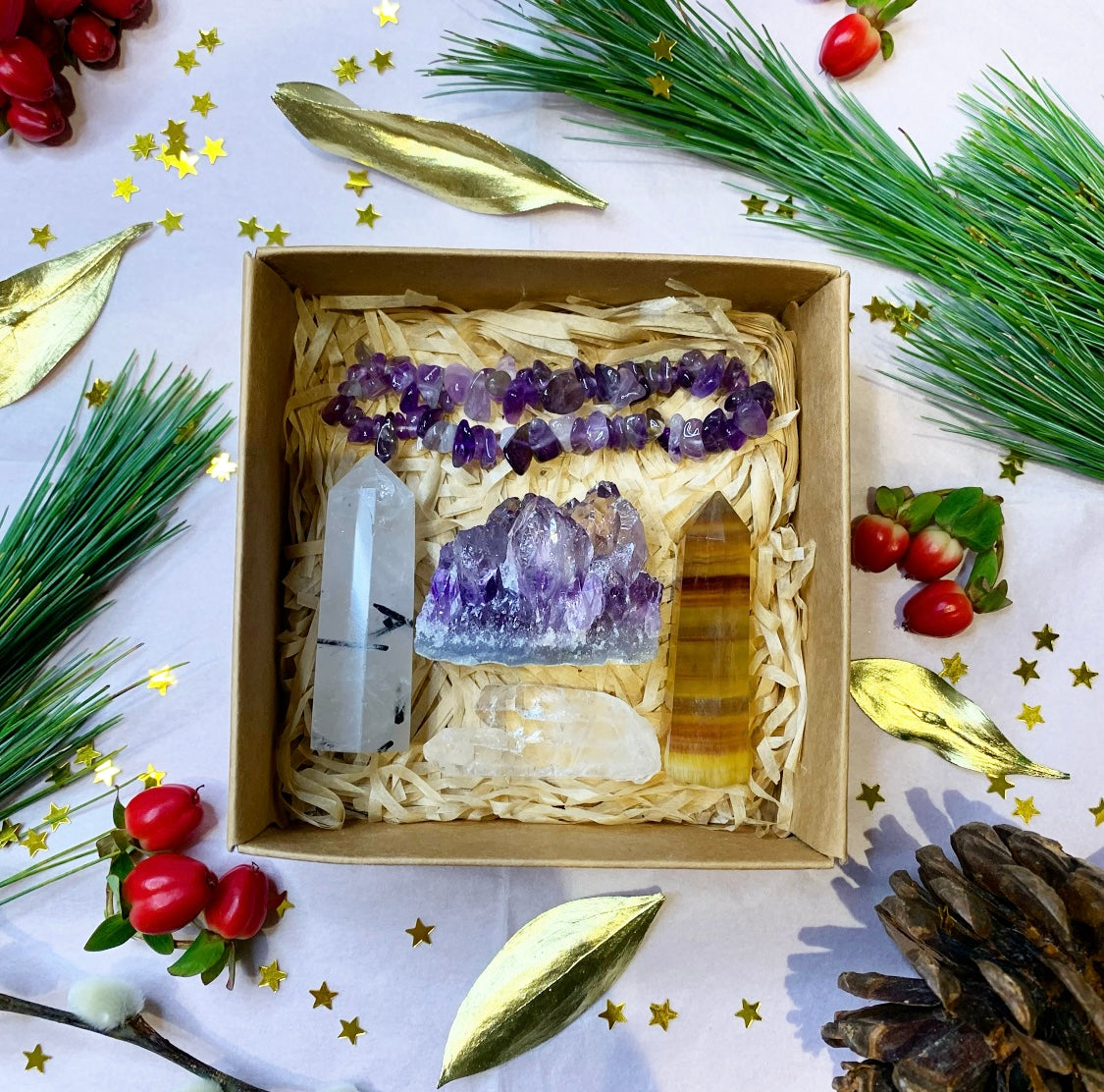 Trio Points Crystal Gift Box Set
