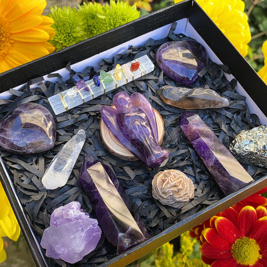 Calm & Stress Free Crystal Box Kit