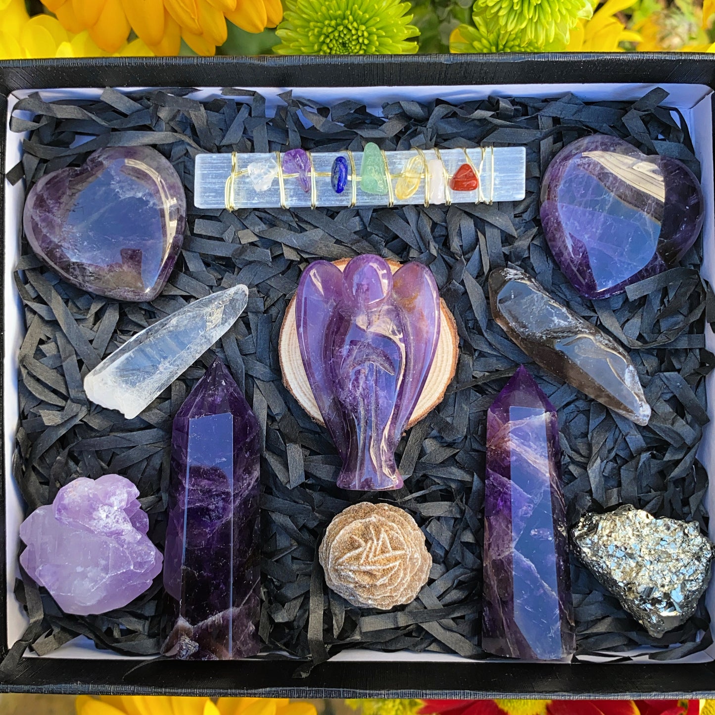 Calm & Stress Free Crystal Box Kit