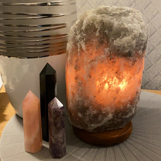 Grey Himalayan Salt Lamp
