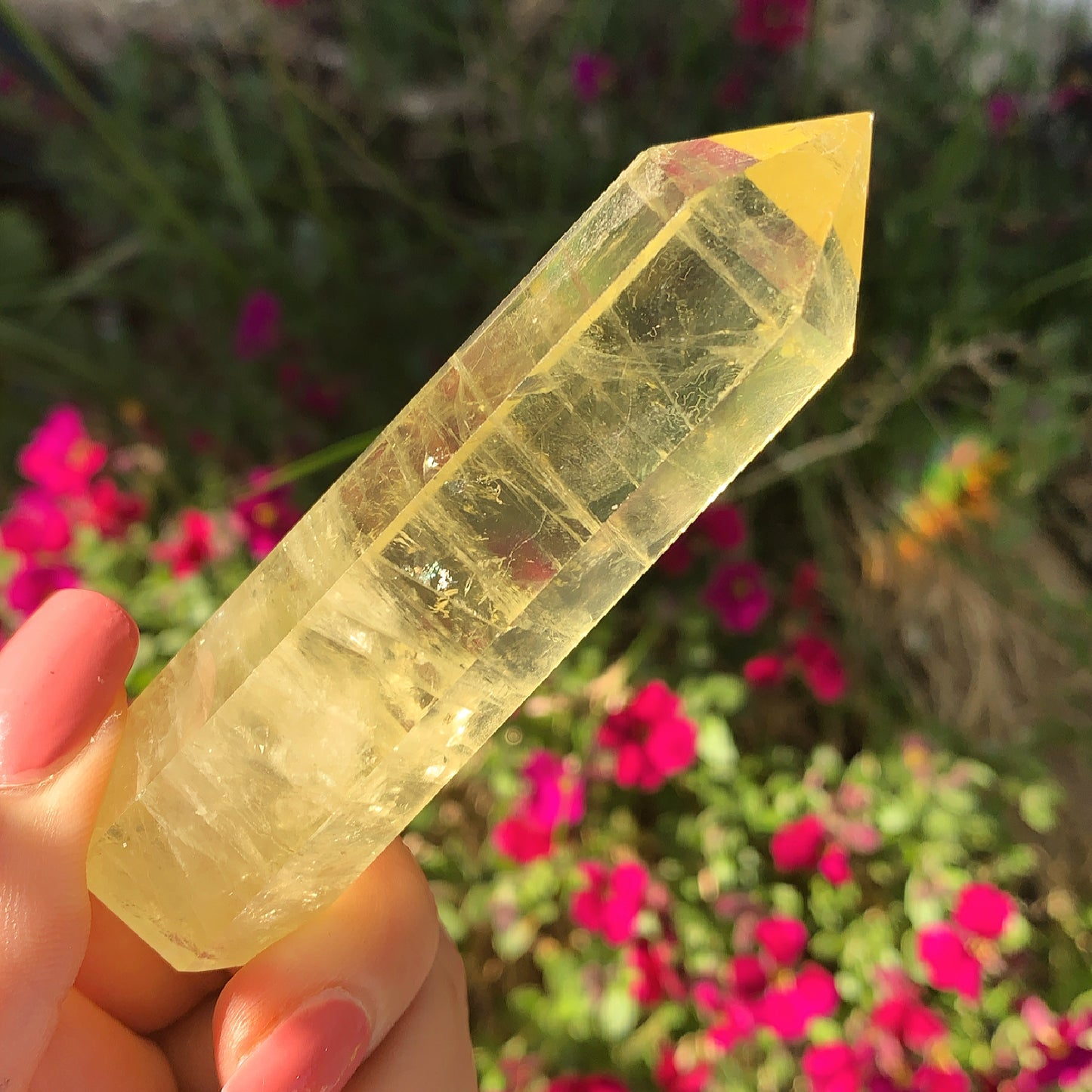 Citrine Crystal Point