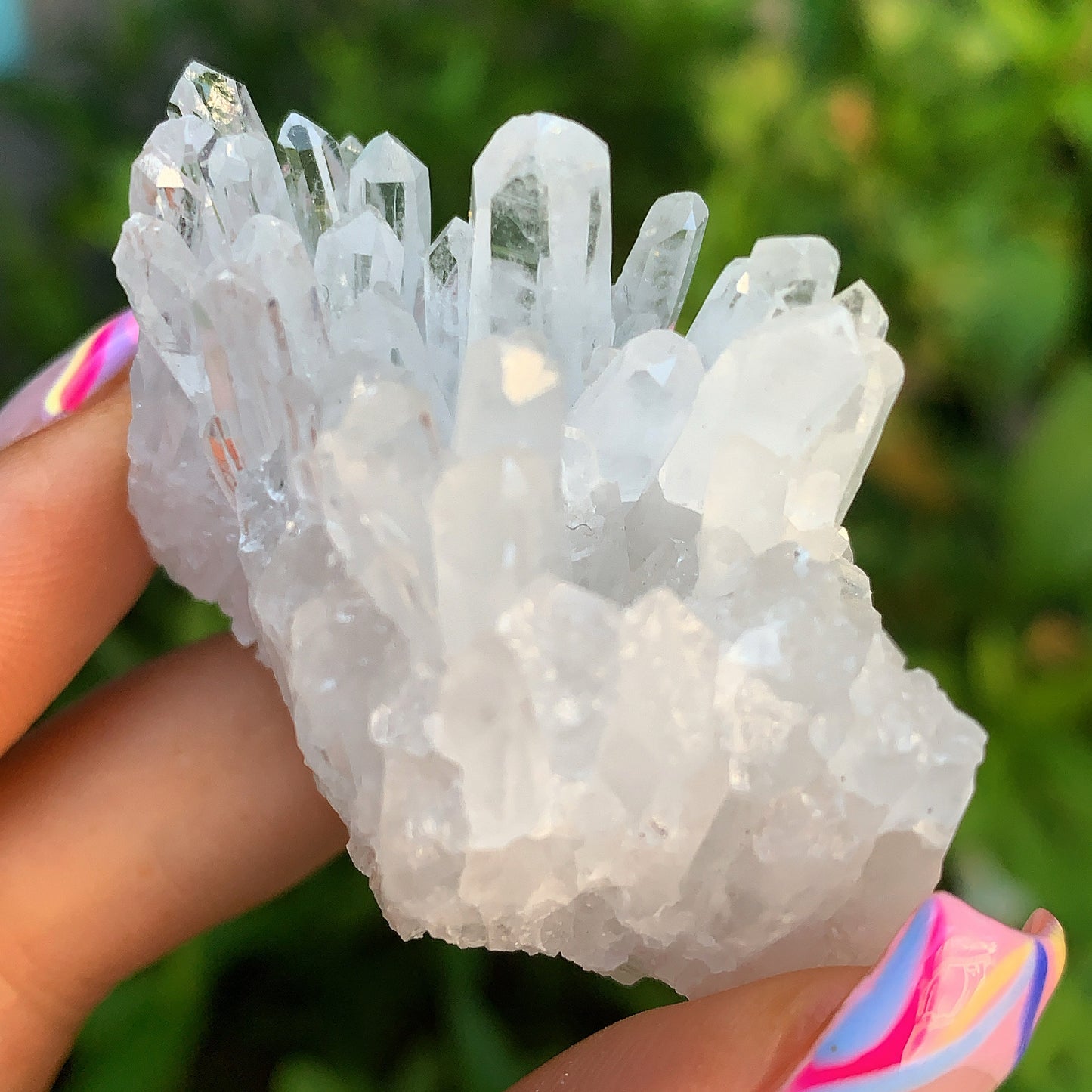 Enchanting Clear Quartz Mini Cluster