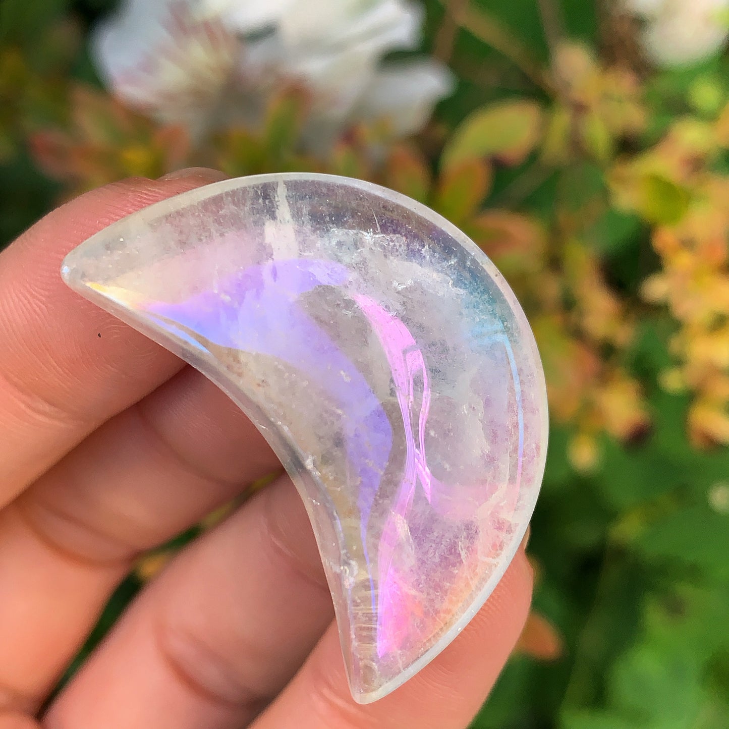 Aura Quartz Moon