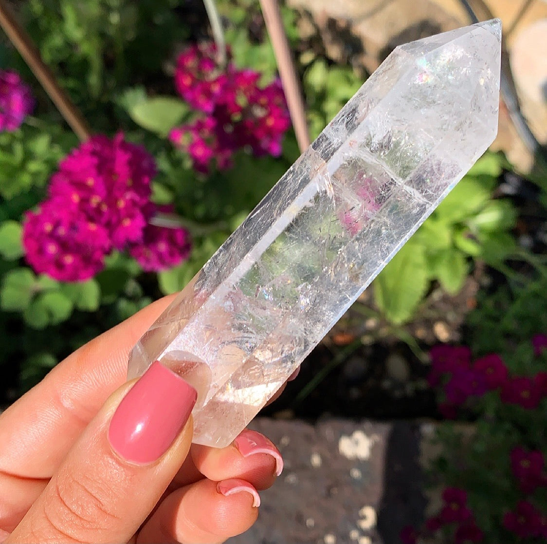 Clear Quartz Crystal Point