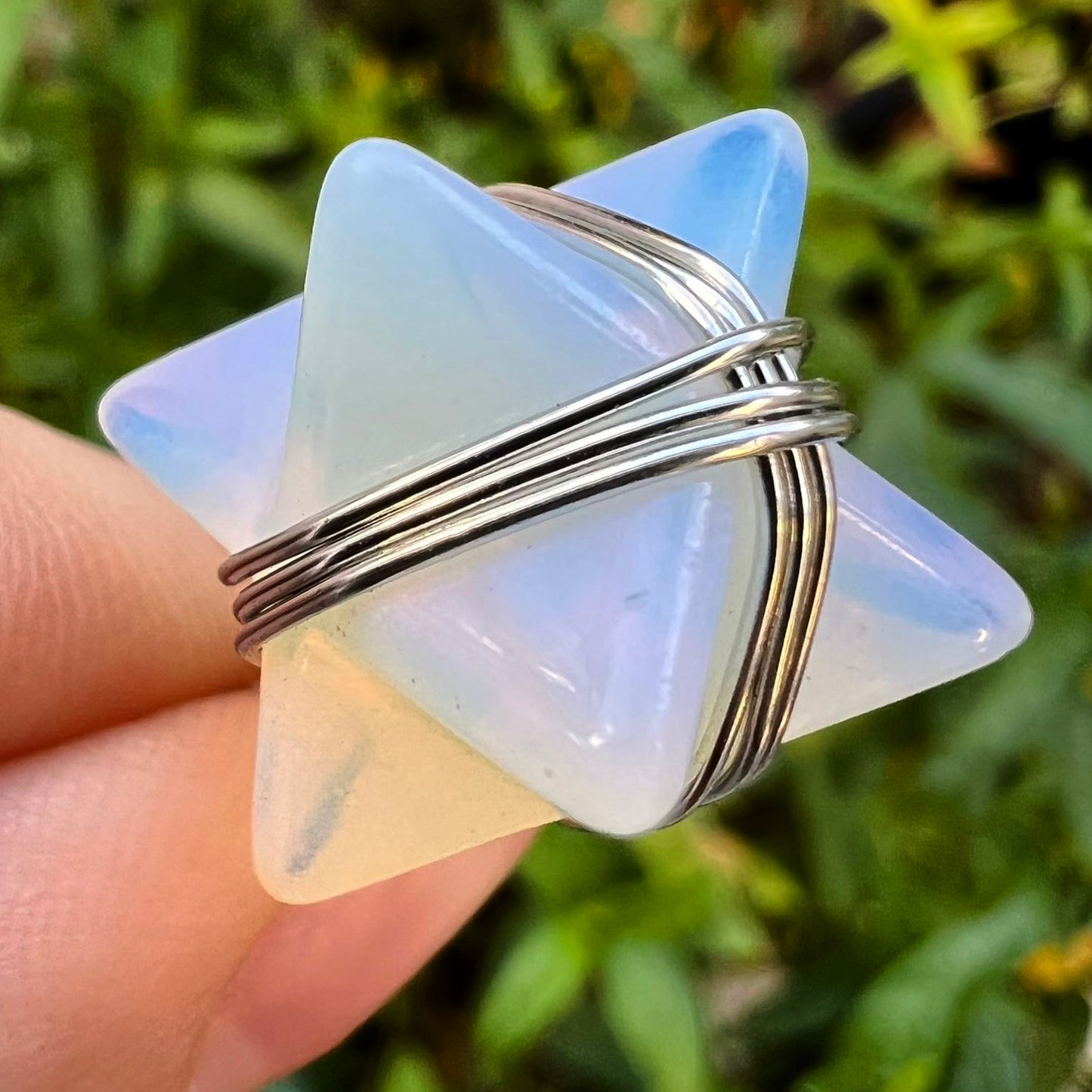 Merkaba Crystal Pendant