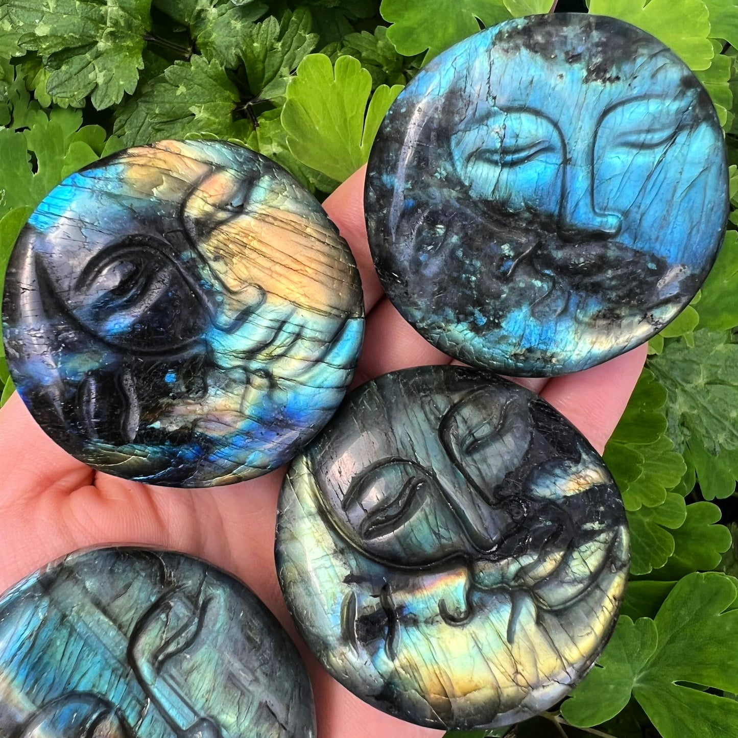 Labradorite Sun & Moon