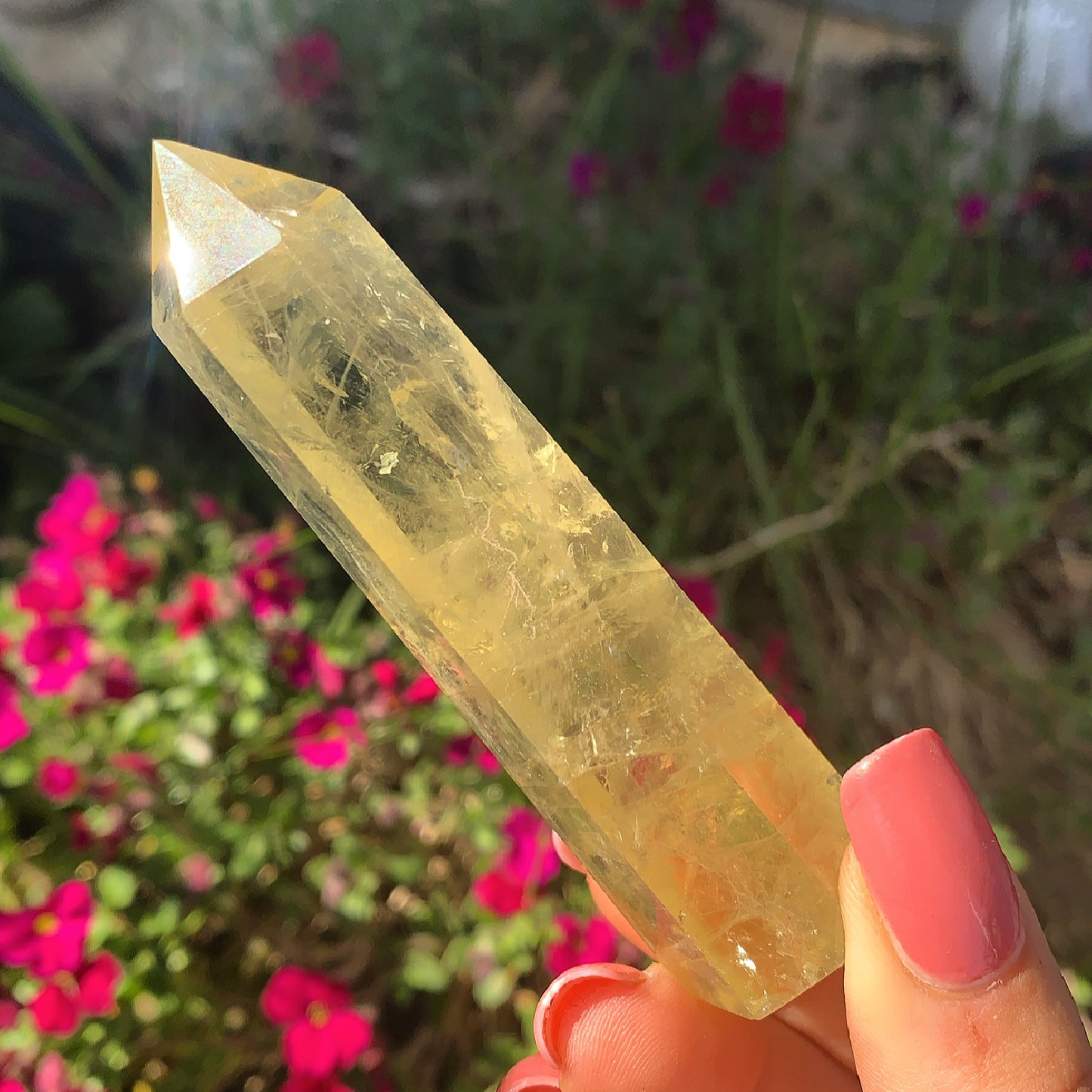 Citrine Crystal Point