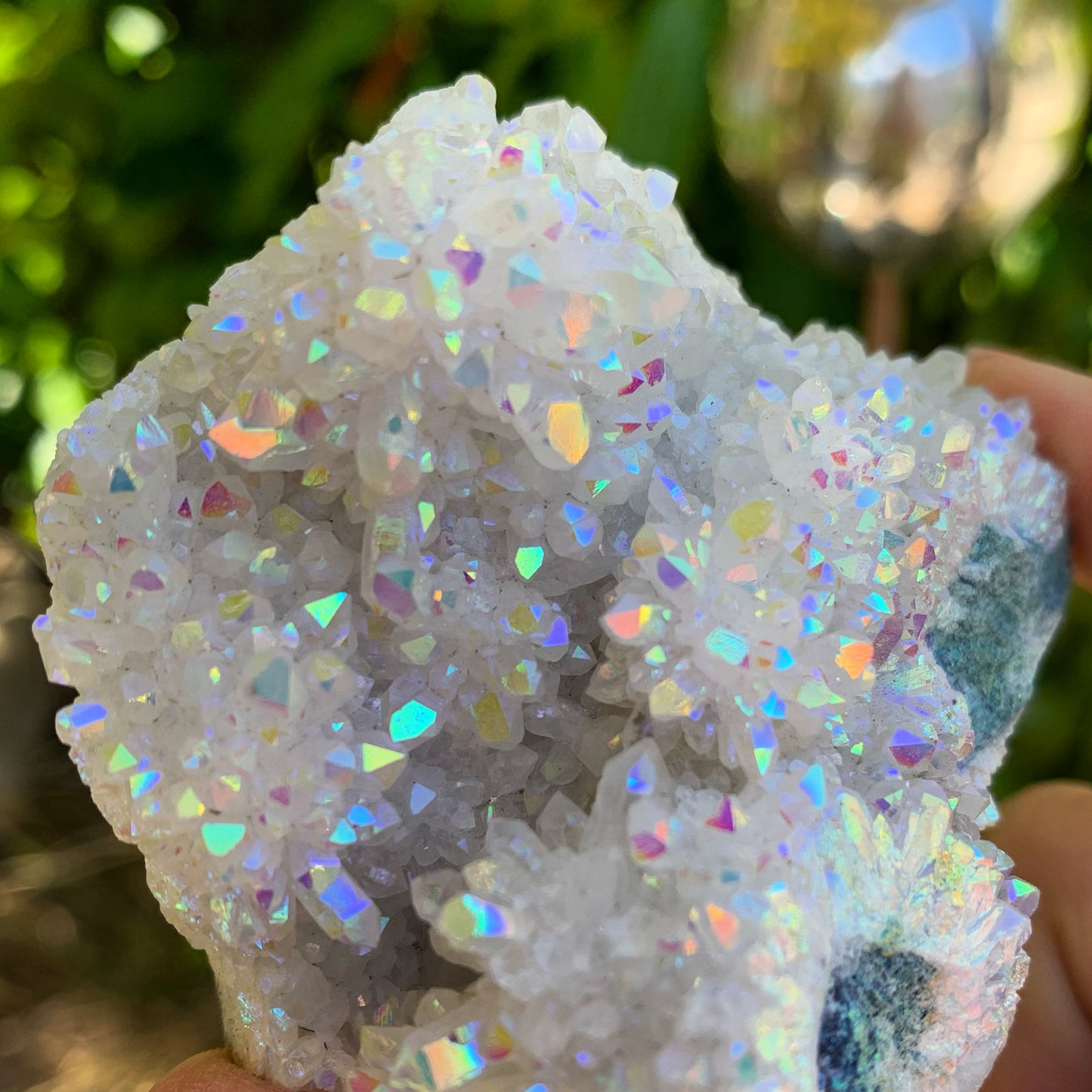 Angel Aura Quartz Cluster