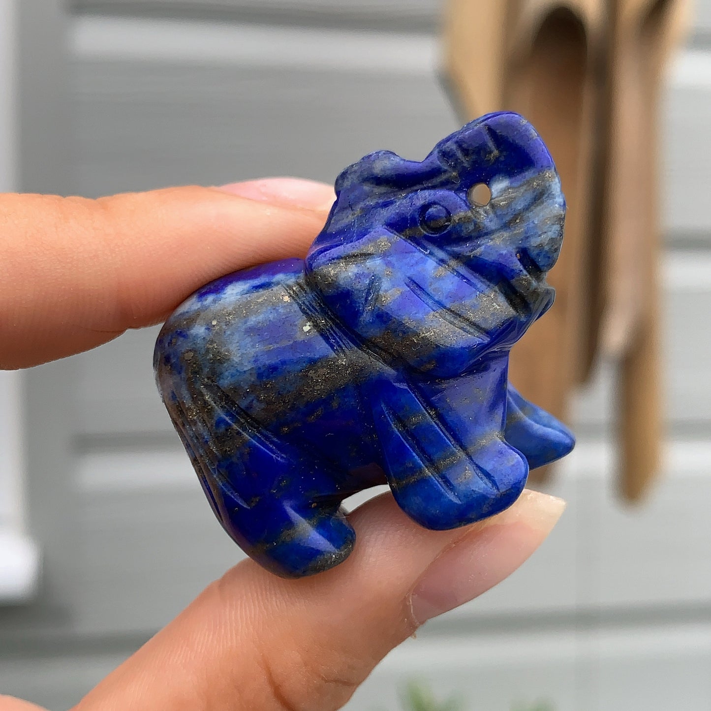 Lapis Lazuli Elephant