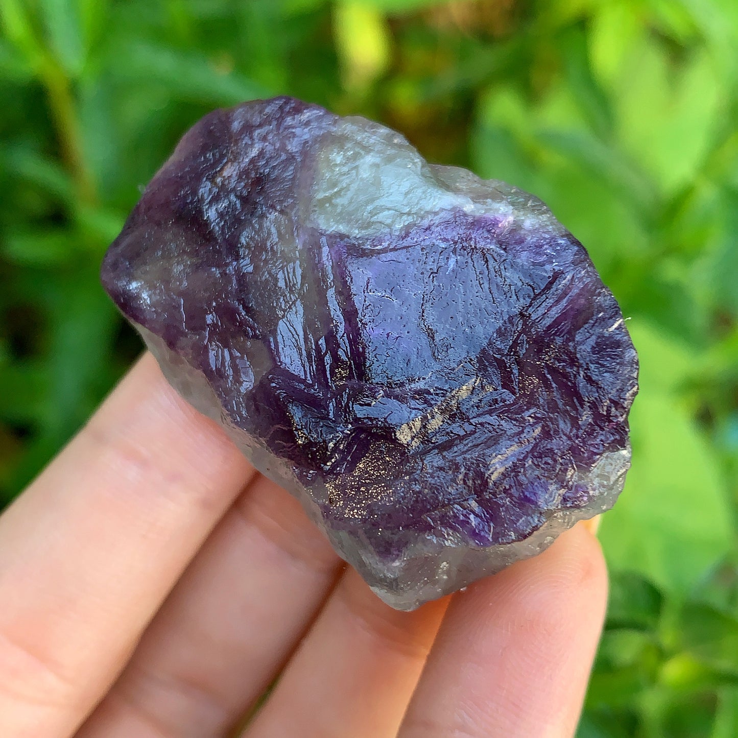 Rainbow Fluorite Rough Crystal