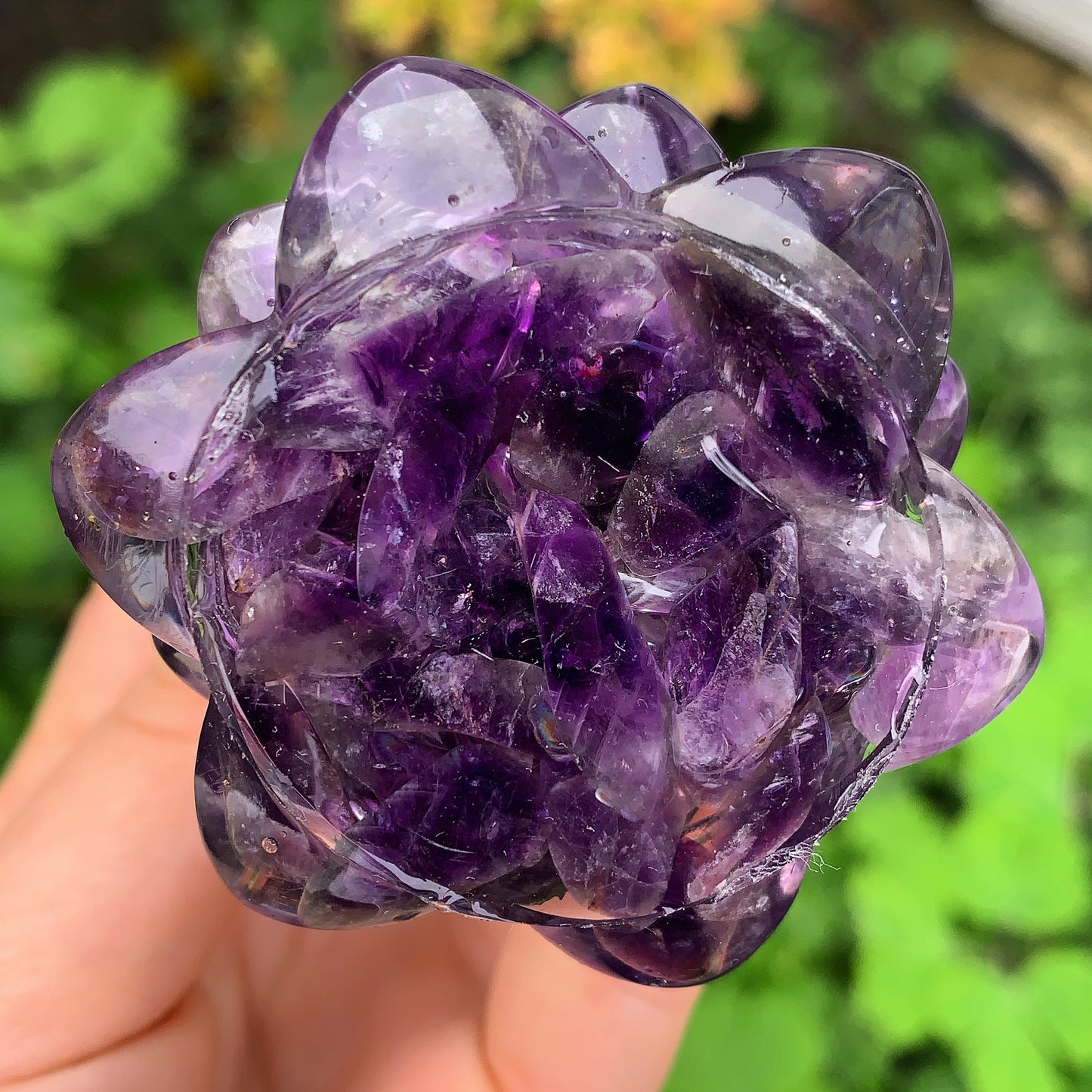 Amethyst Crystal Christmas Tree