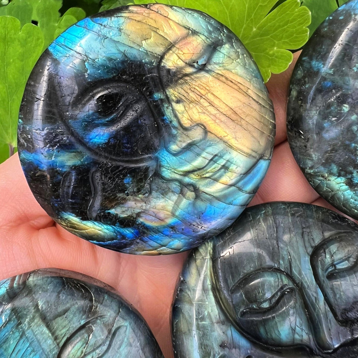 Labradorite Sun & Moon