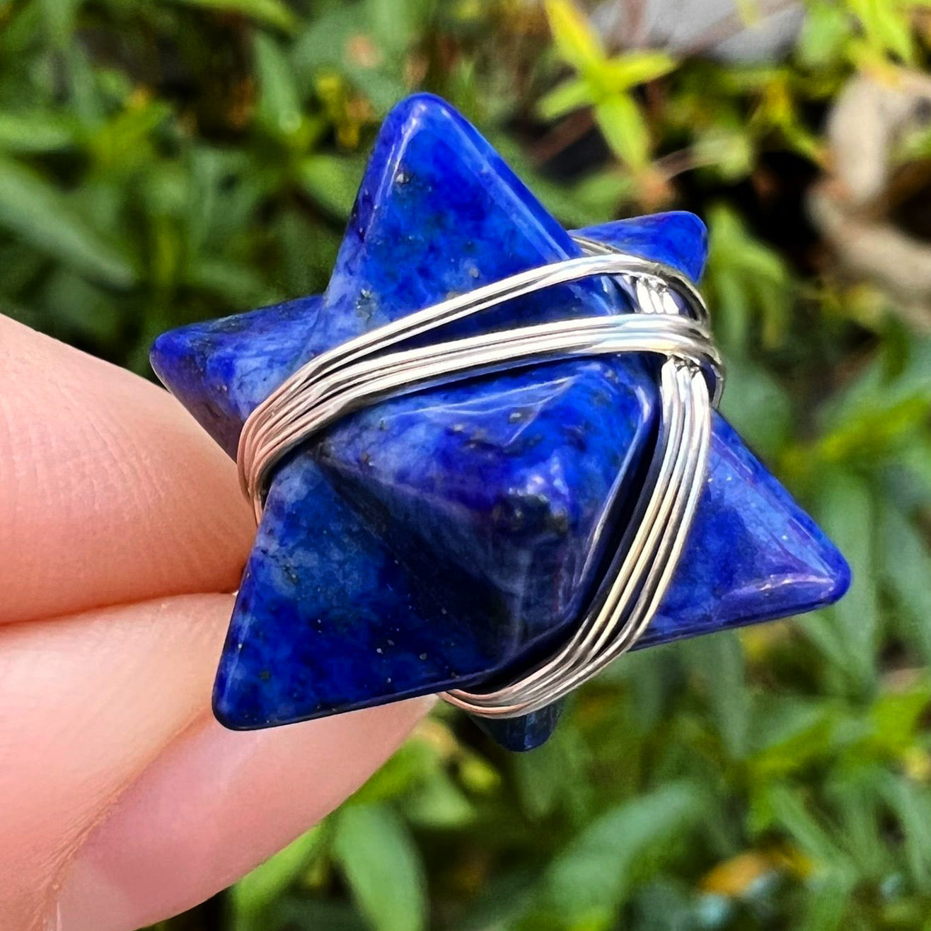 Merkaba Crystal Pendant