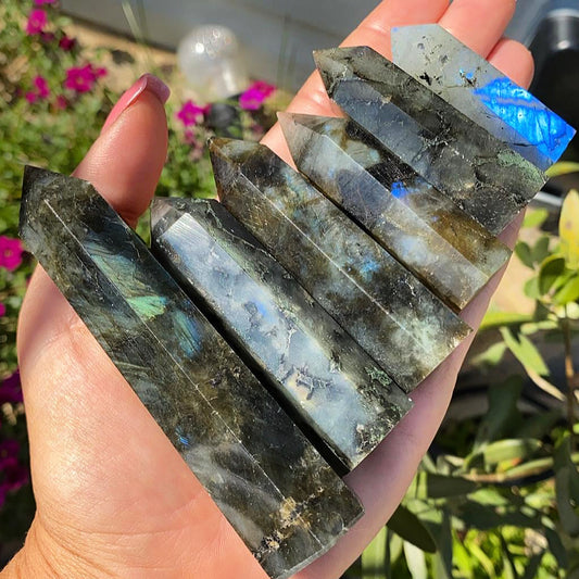 Labradorite Crystal Point