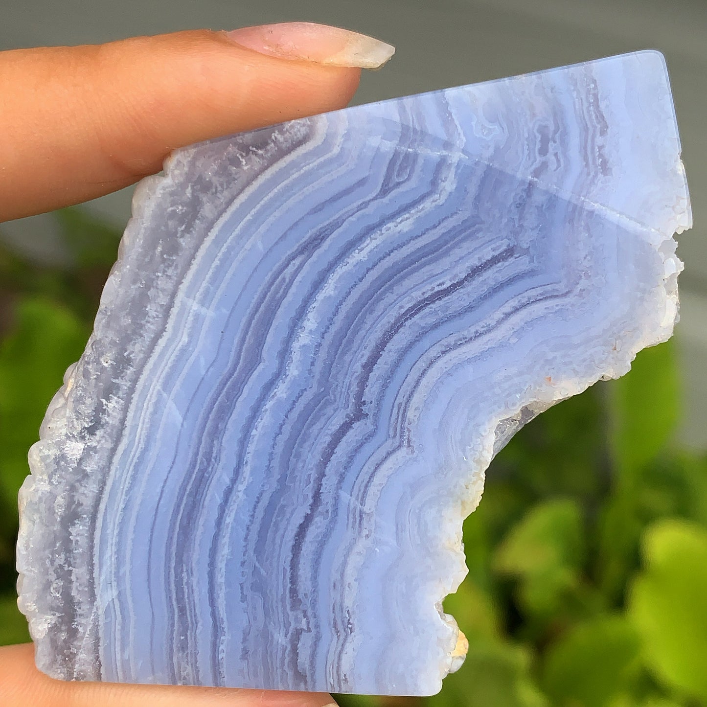 Blue Lace Agate Slab