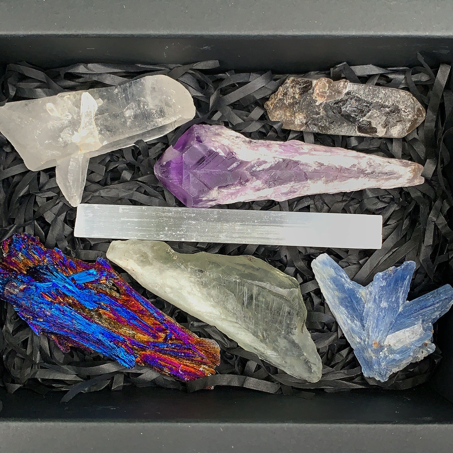 Raw Calming Crystal Healing Box