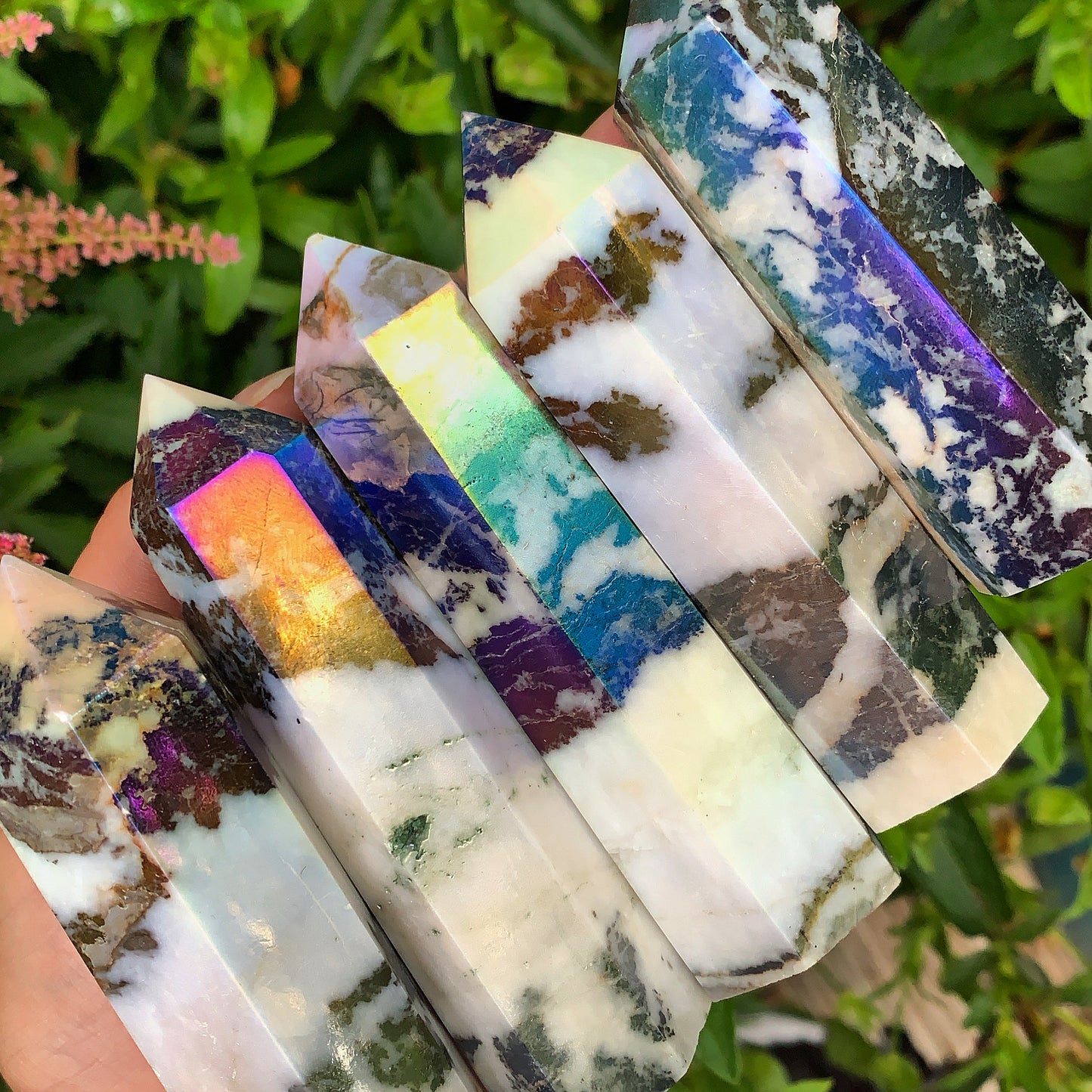 Aura Zebra Jasper Point