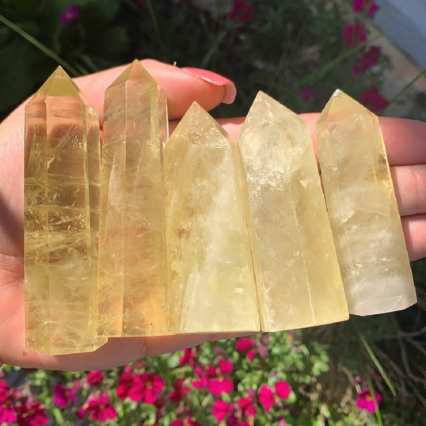 Citrine Crystal Point