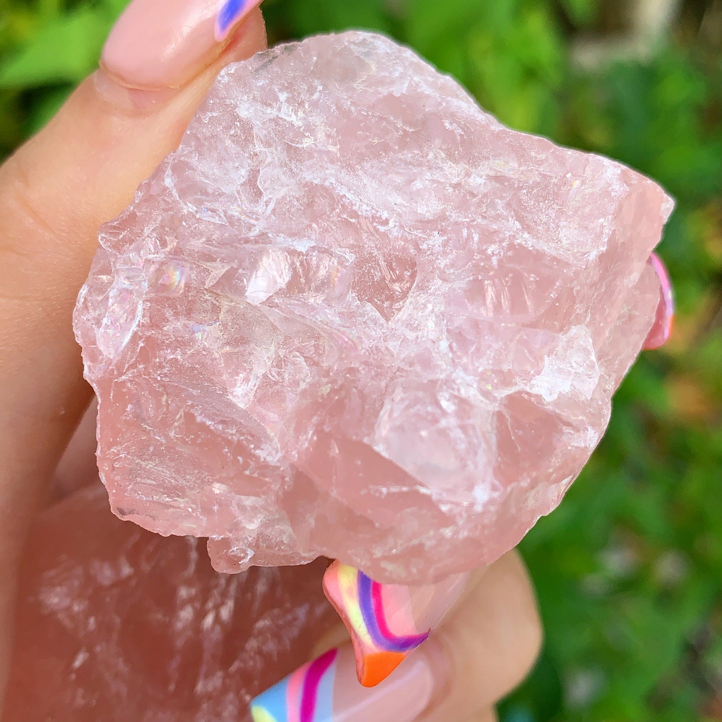 Rose Quartz Rough Raw Crystal