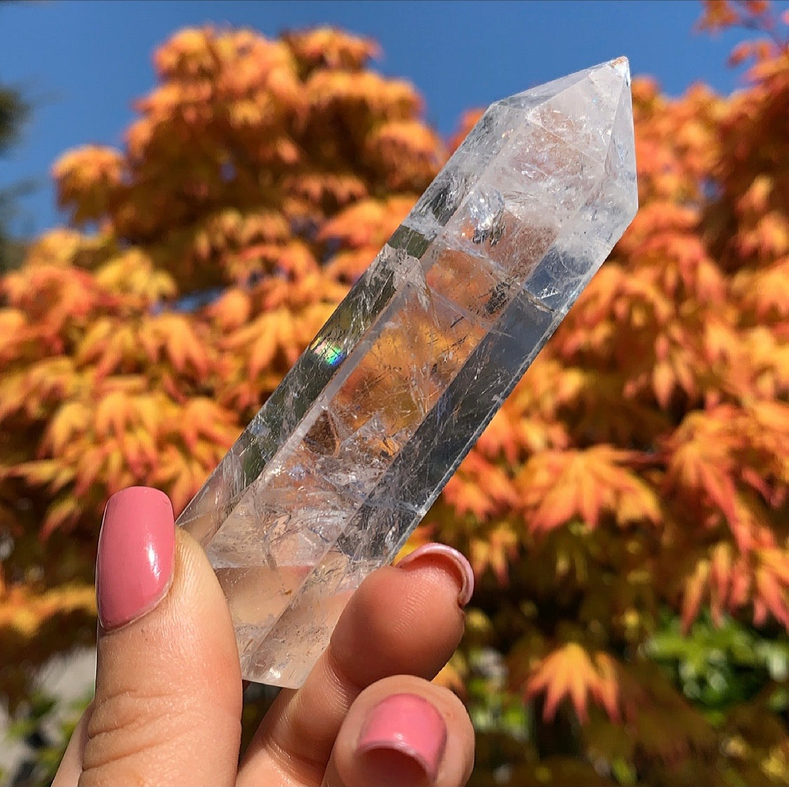 Clear Quartz Crystal Point