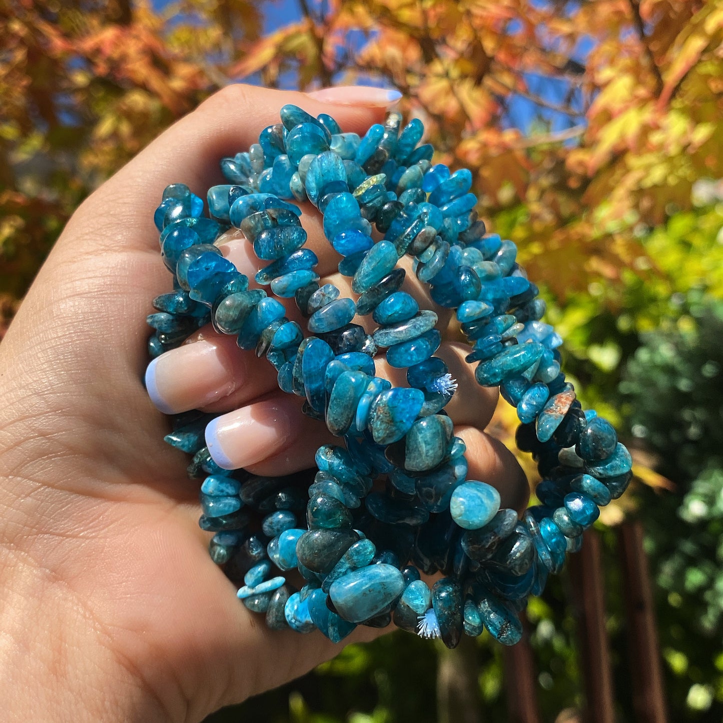 Apatite Crystal Bracelet
