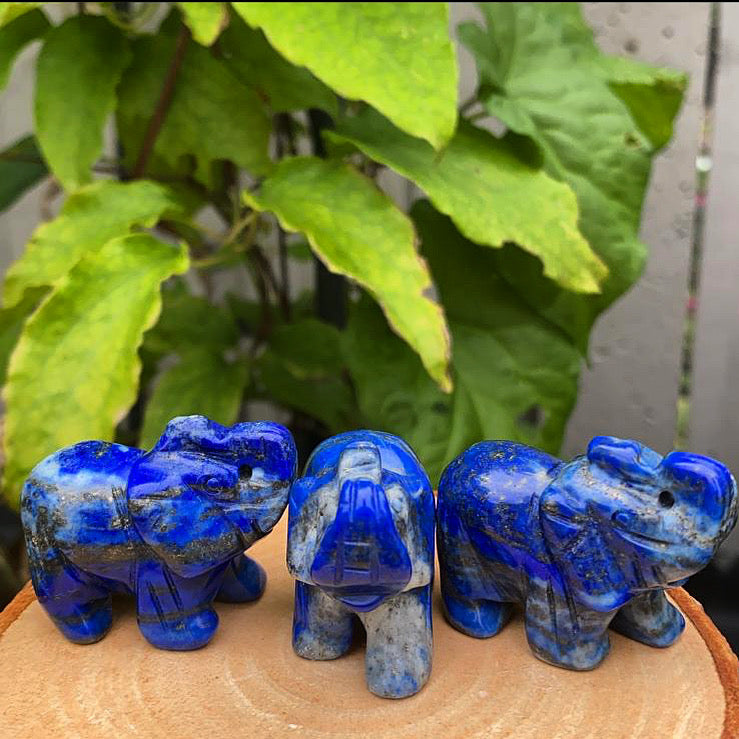 Lapis Lazuli Elephant