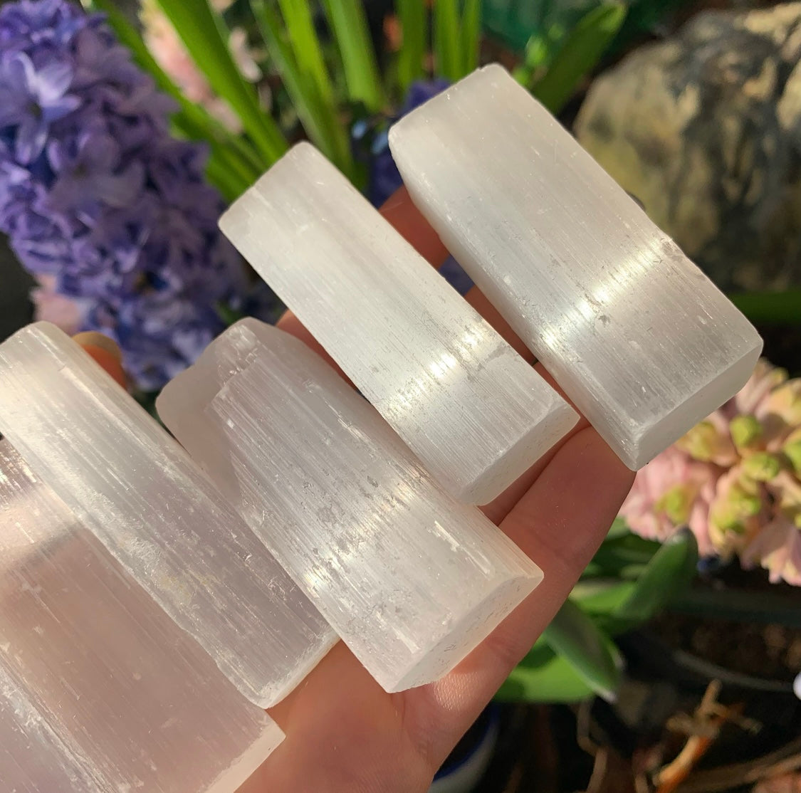 Selenite Bars