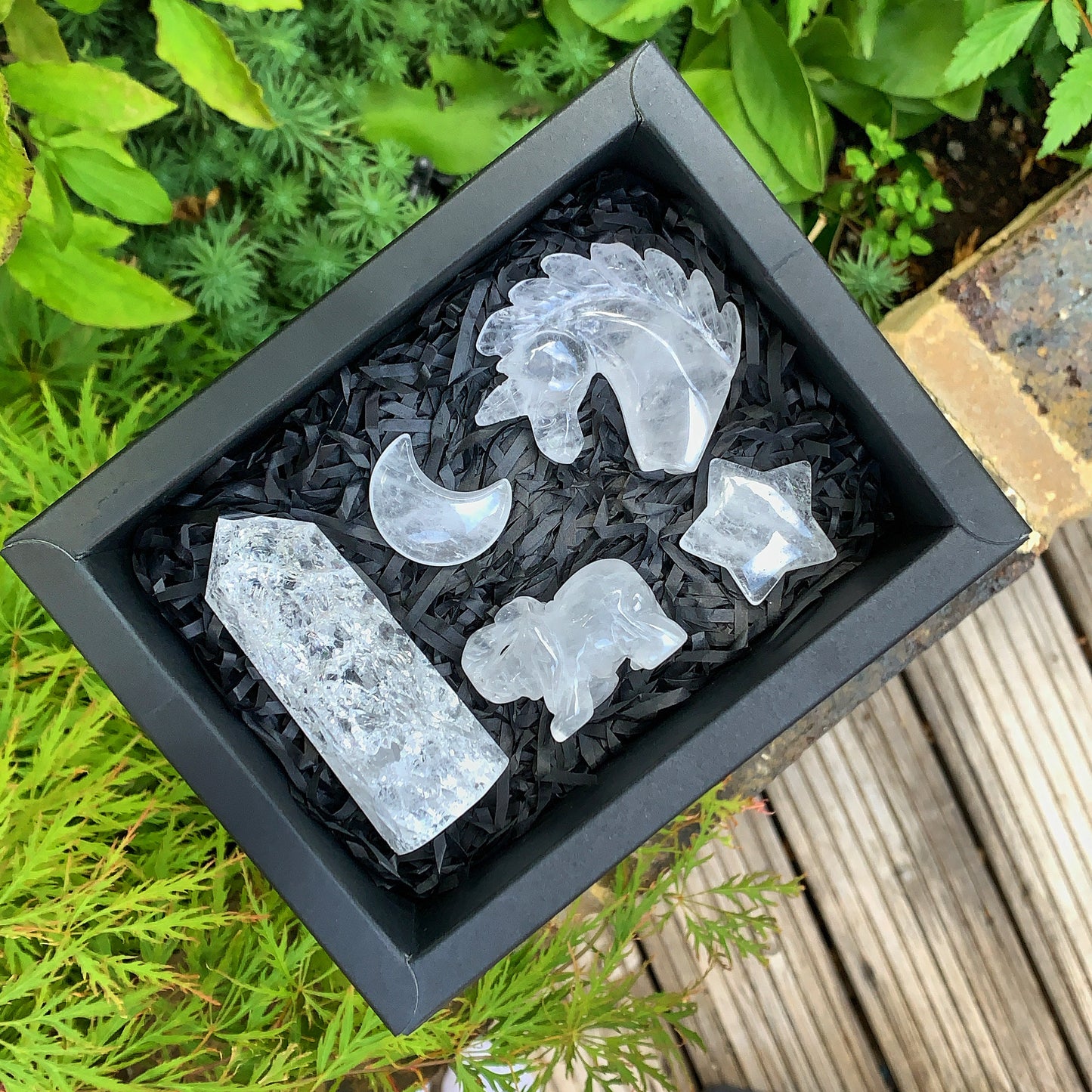 Clear Quartz Gift Box - Healing