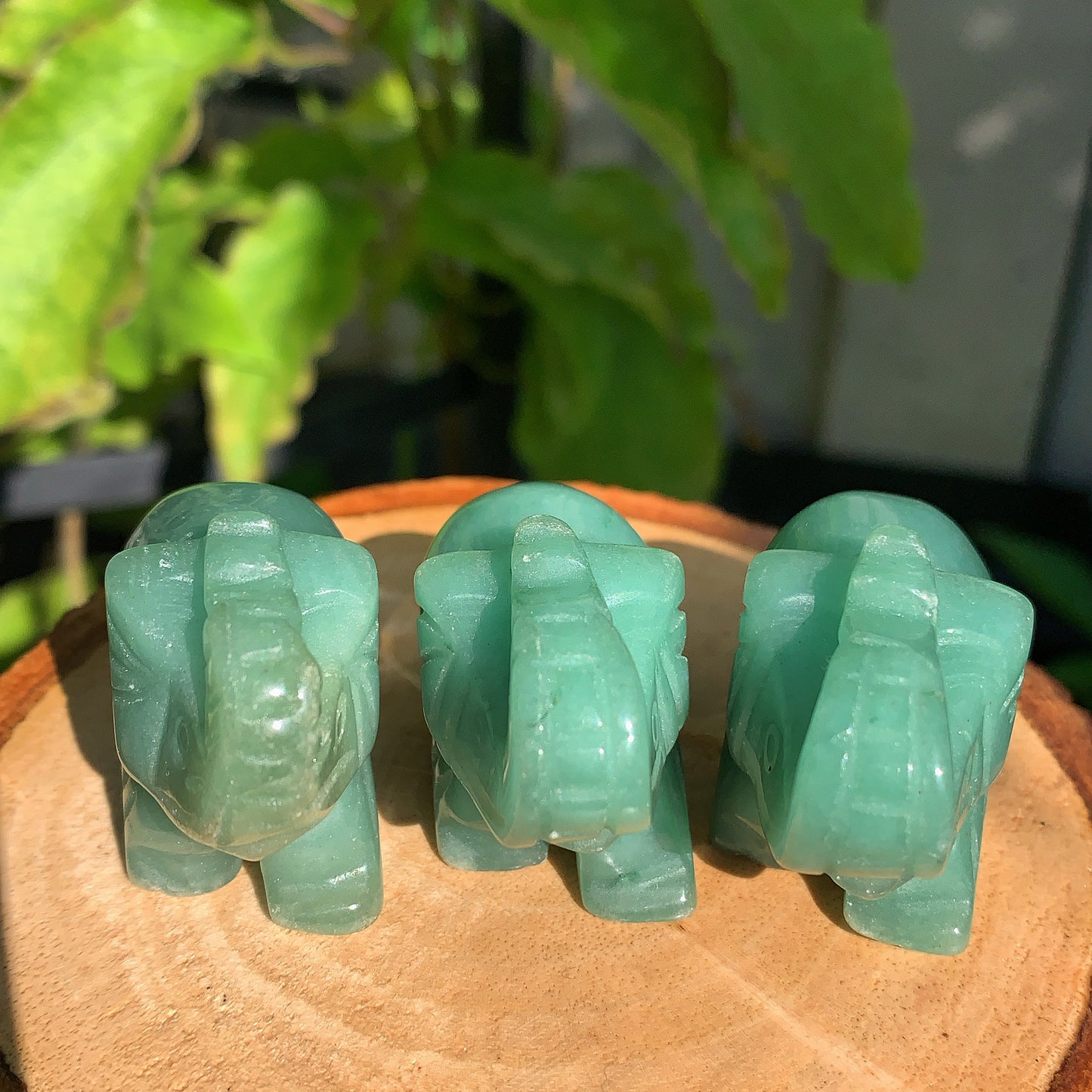 Aventurine Elephant