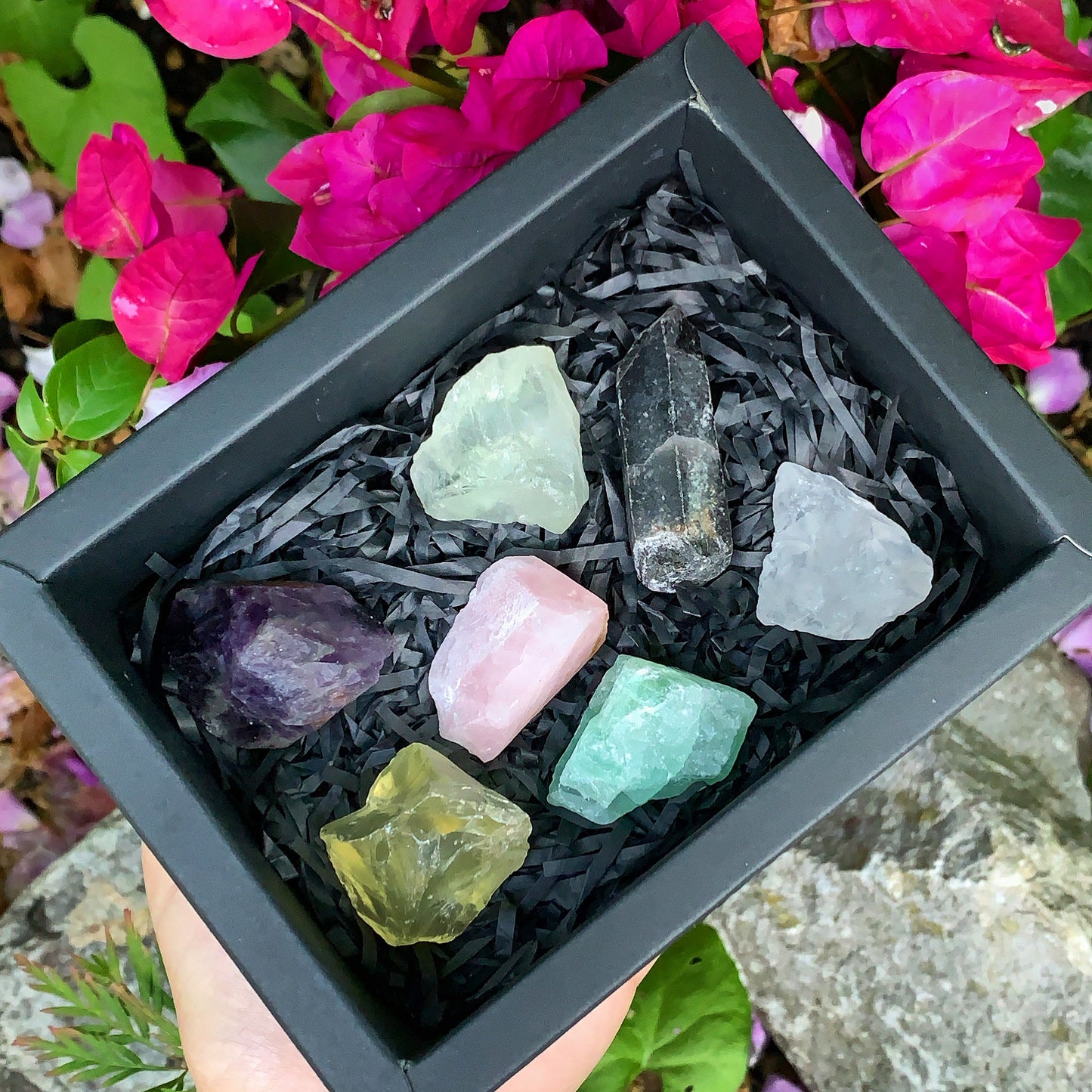 Raw Crystal Gift Box Set