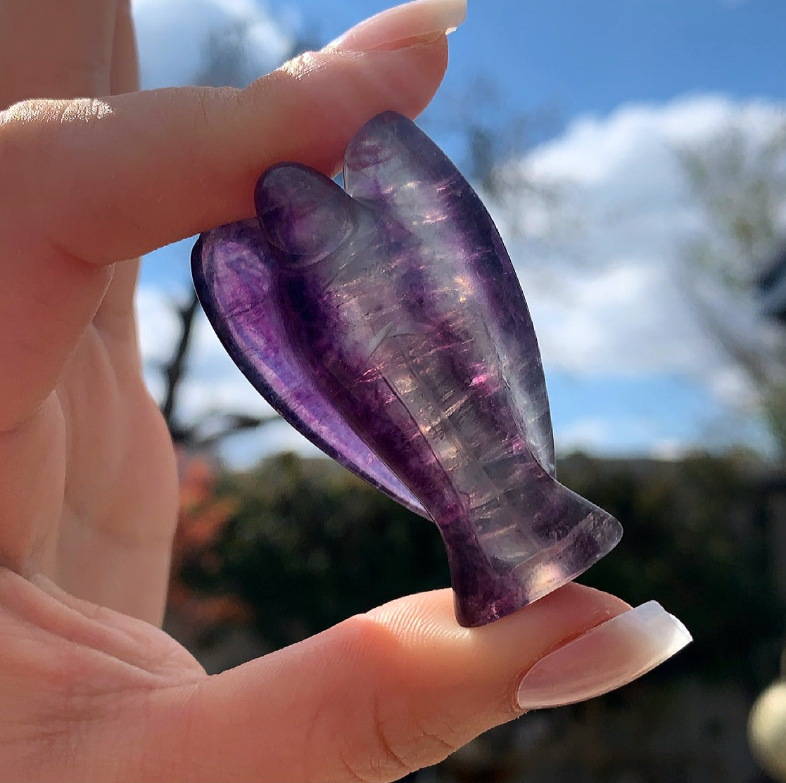 Fluorite Guardian Angel