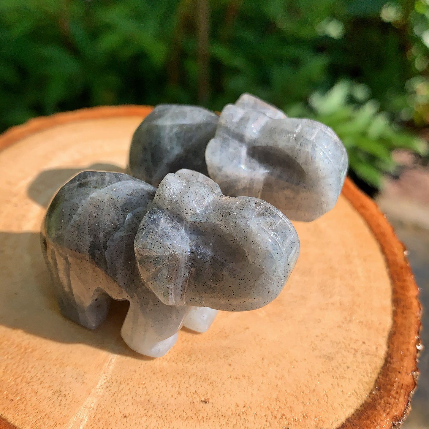 Labradorite Elephant