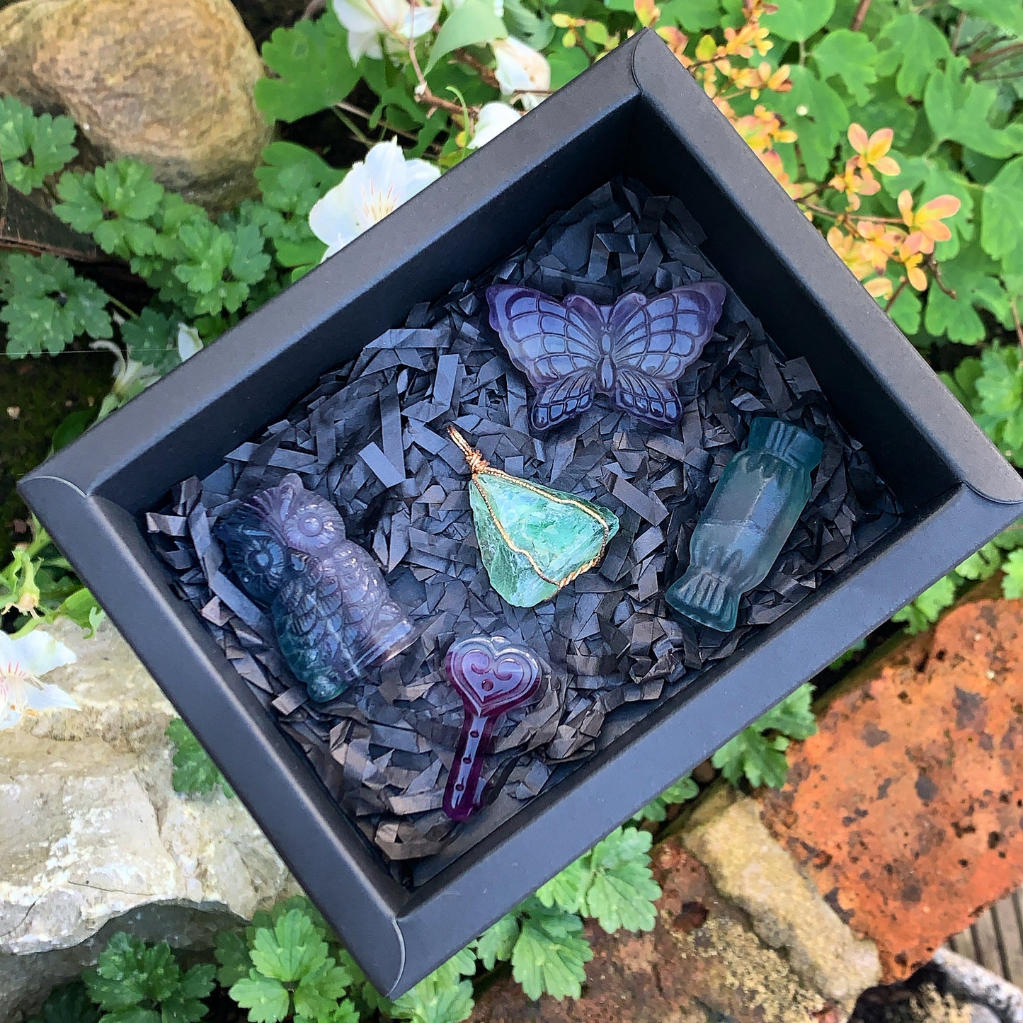 Fluorite Fairytales Crystal Gift Box