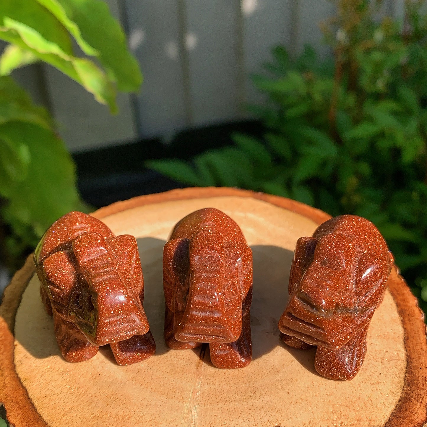 Gold Sandstone Elephant