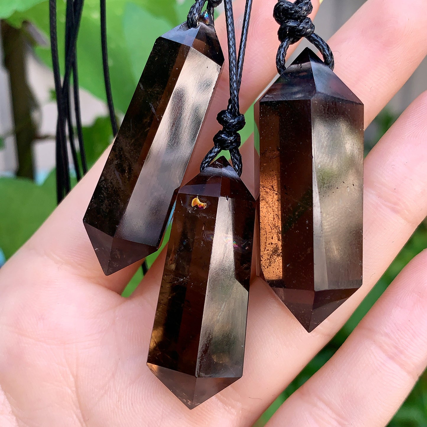 Smokey Quartz Double Terminated Pendant