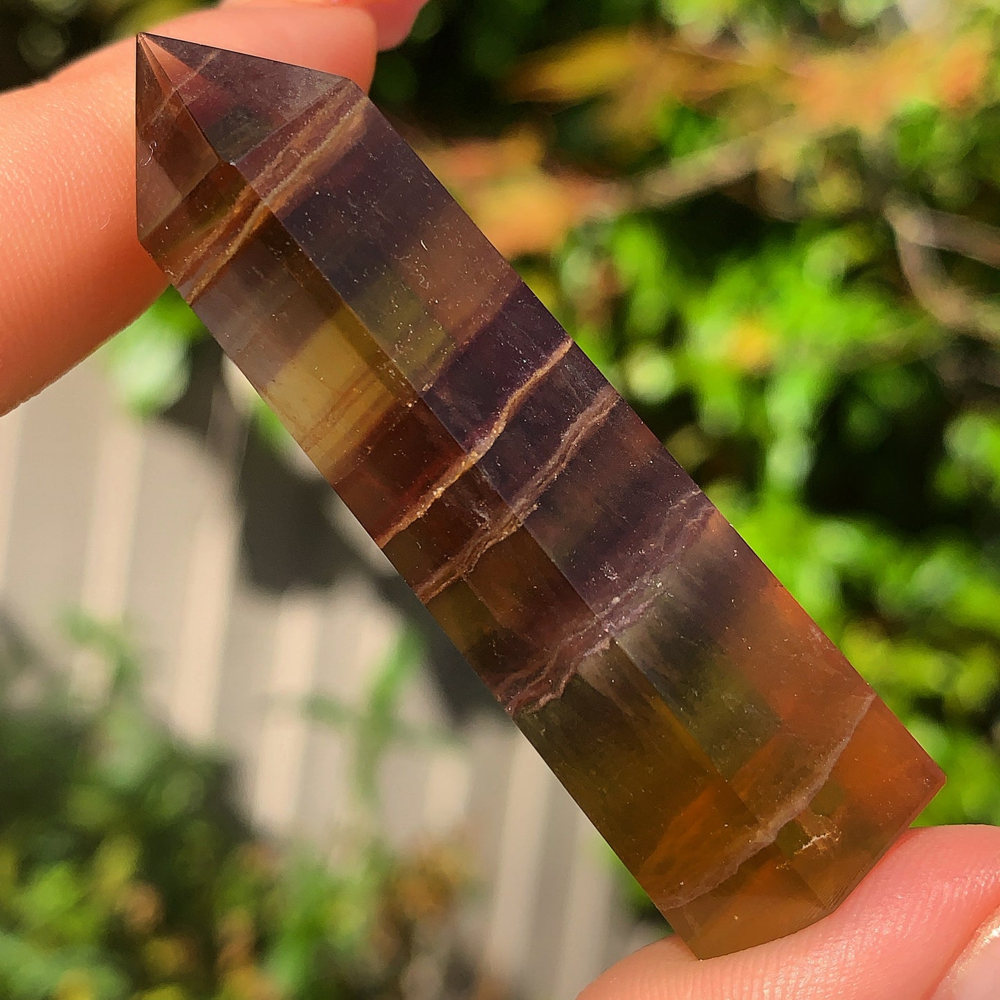 Yellow Fluorite Points